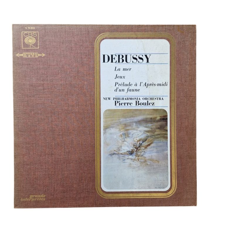 Debussy – La Mer – Jeux – Prélude À L’après-midi D’un Faune (1973, França)