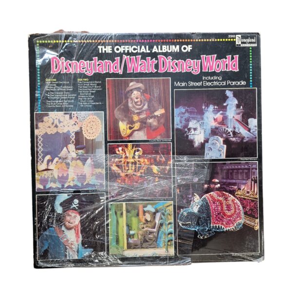The Official Album of Disneyland / Walt Disney World (1980, EUA, Disneyland Records)