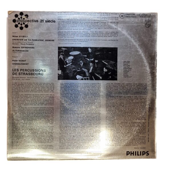 Stibilj, Shinohara, Schat – Épervier De Ta Faiblesse / Alternances / Signalement (1967, Contemporâneo)