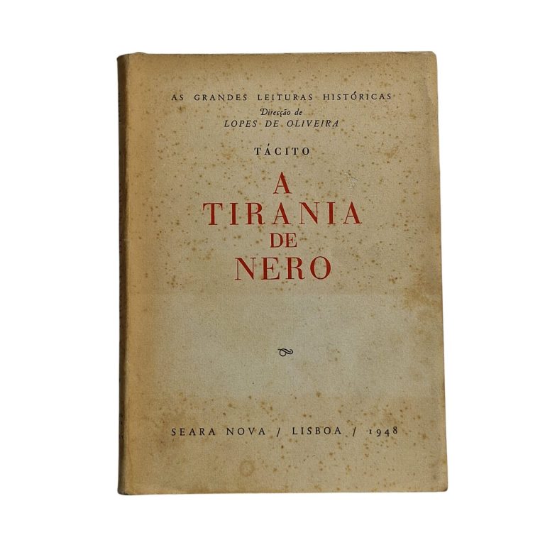 A Tirania de Nero – Tácito – Lopes de Oliveira (1948)