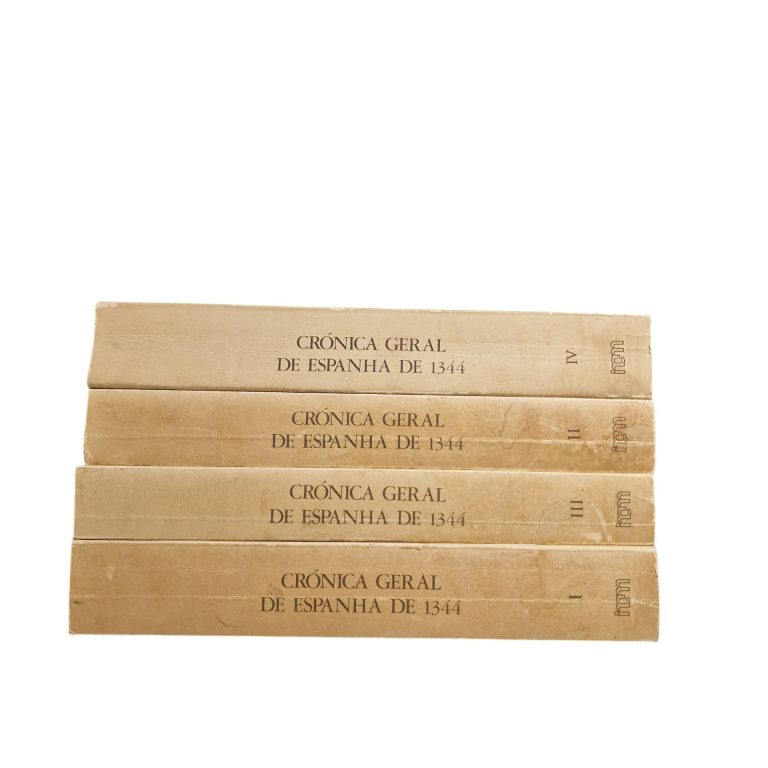 Crónica Geral de Espanha de 1344 Volumes I, II, III e IV – Luís Filipe Lindley Cintra (1951 – 1990)