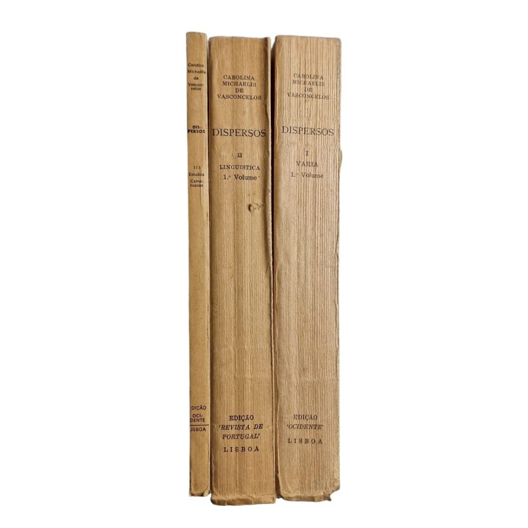 Dispersos Originais Portugueses – Carolina Michaëlis de Vasconcelos (1969 – 1972)