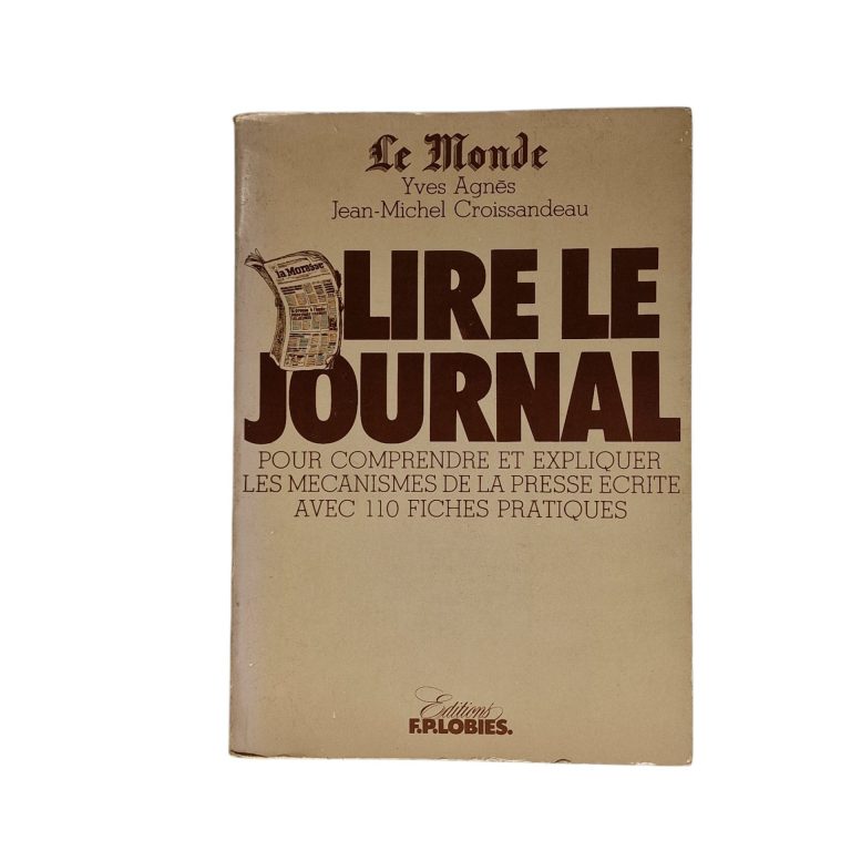 Lire le journal – Yves Agnes, Jean Michel Coissandeau (1979)
