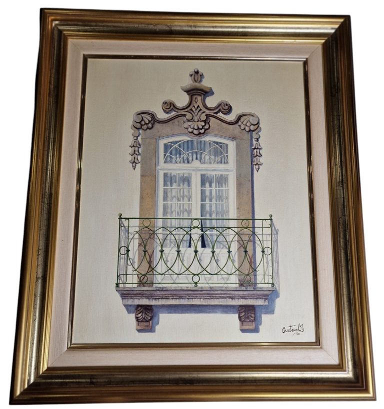 Janela Câmara de Barcelos – Gustavo M. (1996) 55.5x65cms