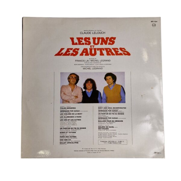 Les Uns Et Les Autres - Francis Lai & Michel Legrand (Bande Originale Du Film) (1981)