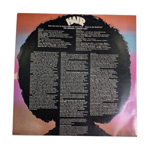 Hair – The Original London Cast (1976)