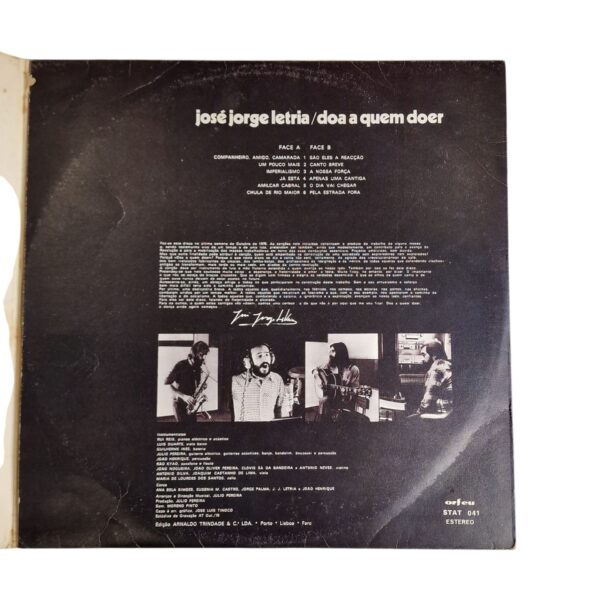 José Jorge Letria – Doa a Quem Doer (1977)
