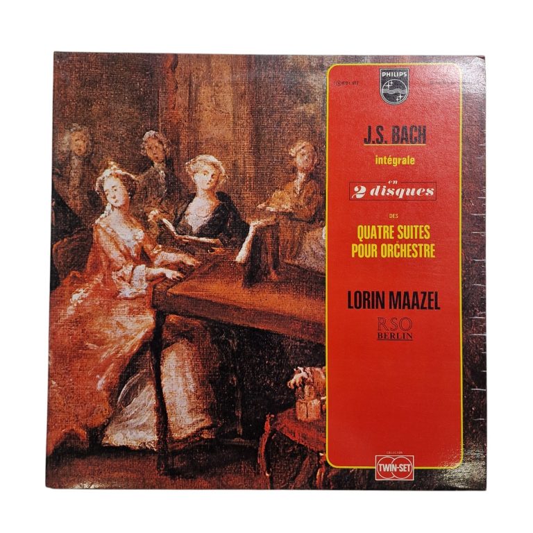 J.S.Bach – RSO Berlin / Lorin Maazel – Die Vier Suiten Für Orchester