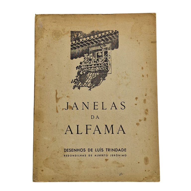 Janelas da Alfama – Desenhos de Luís Trindade e Redondilhas de Alberto Jerónimo (1953) Assinada