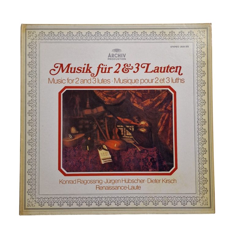Konrad Ragossnig, Jürgen Hübscher, Dieter Kirsch – Musik Für 2 Und 3 Lauten (1976)