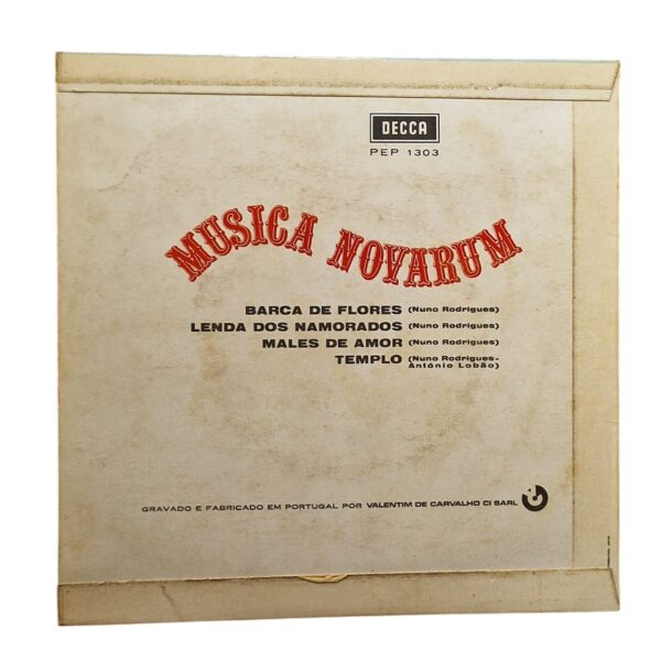 Musica Novarum – Barca De Flores