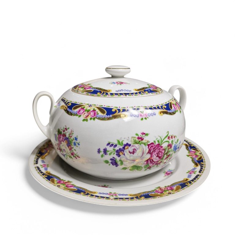 Sopeira com Presentoir VIZAVI – Porcelana Italiana