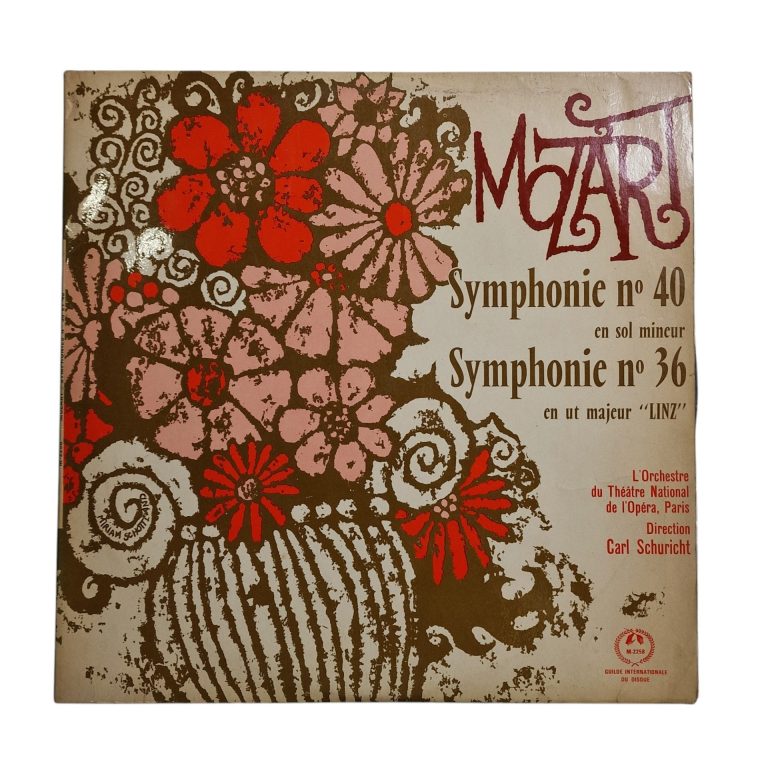 Mozart – Symphony No.40 In G Minor, Symphony No.36 In C Major “Linz” (1963)