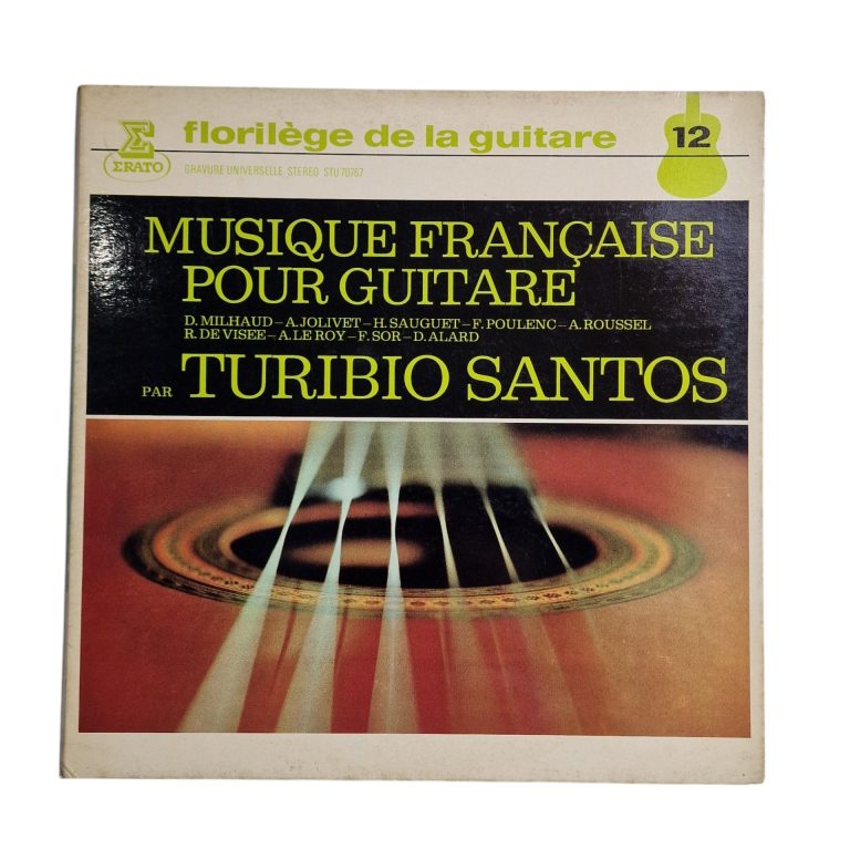 Musique Française pour Guitare – Turbio Santos (1974)