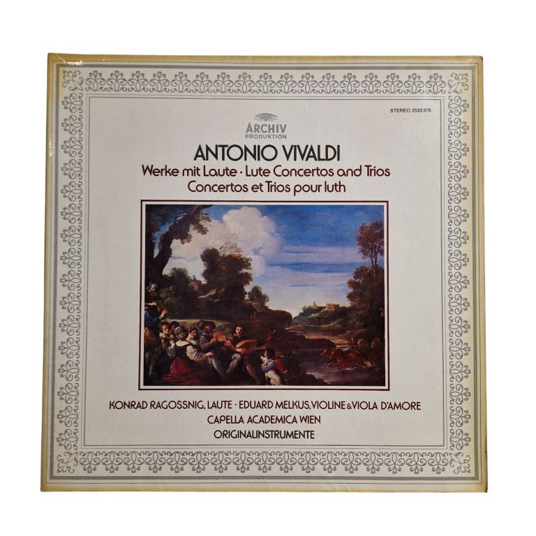 Werke Mit Laute (1977) – Antonio Vivaldi, Konrad Ragossnig, Eduard Melkus, Capella Academica Wien