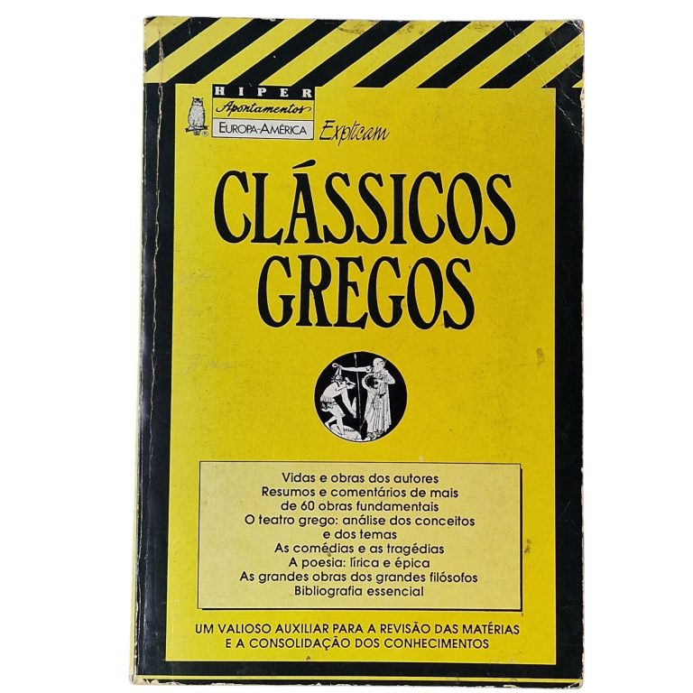Hiper Apontamentos Europa-América Explicam Clássicos Gregos – Mary Ellen Snodgrass (1992)
