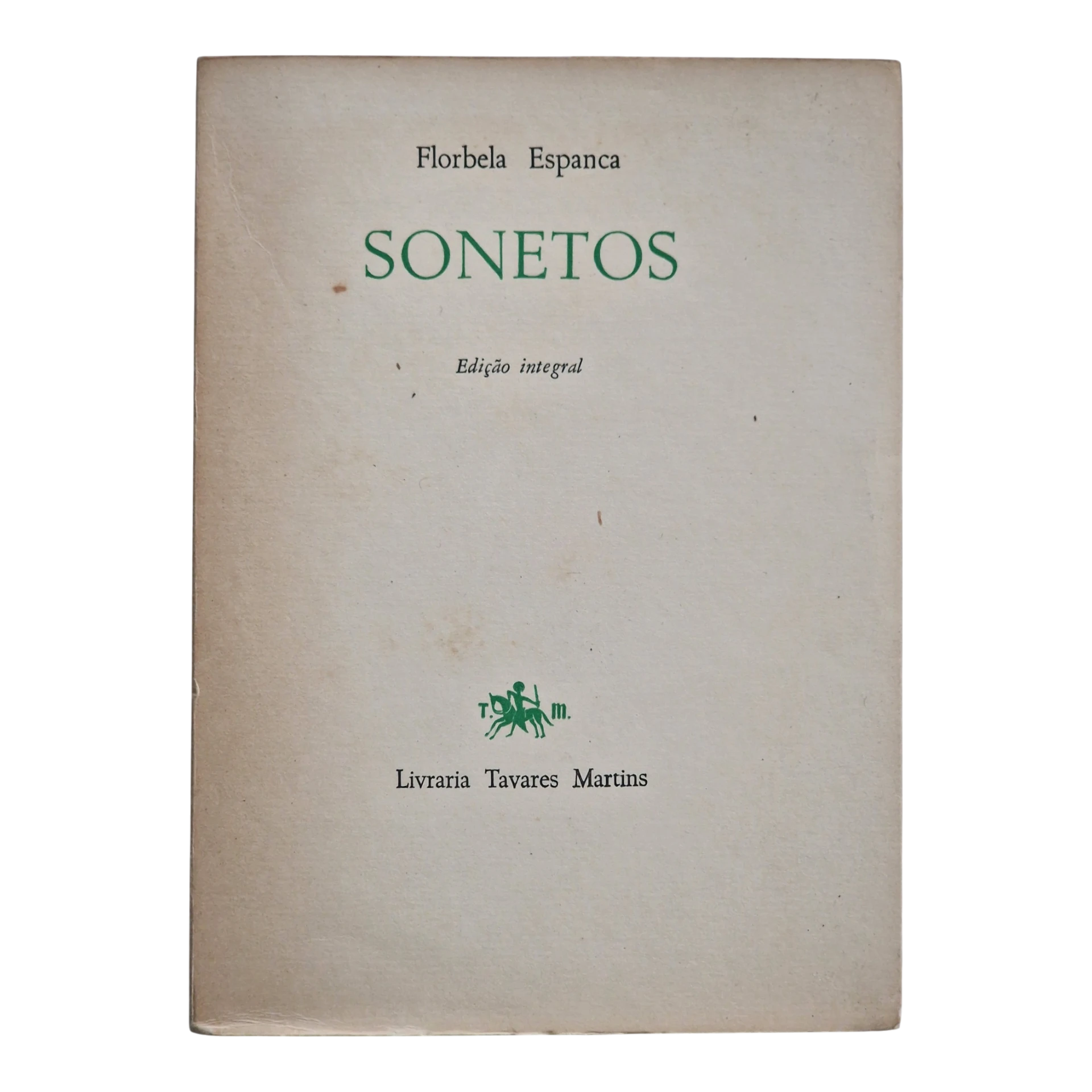 Sonetos – Edição Integral – 14.ª Edição – Florbela Espanca (1974)