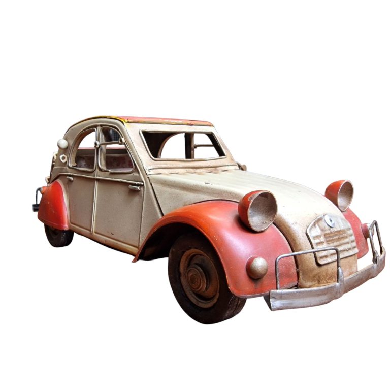 Citroën 2CV em Metal – 27cms