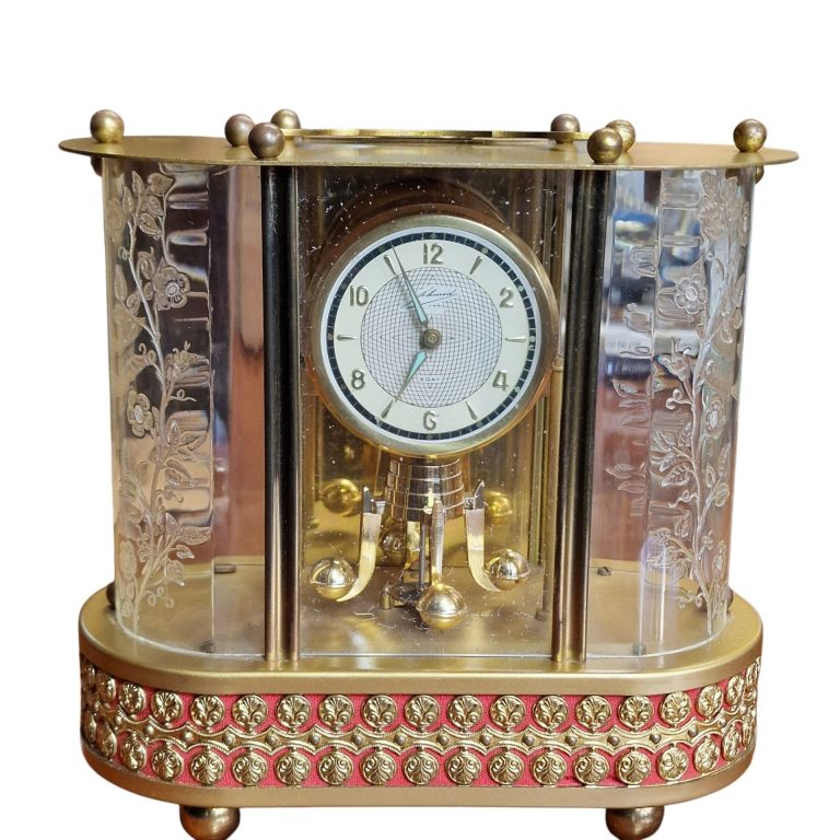 Relógio de mesa dourado Schmid