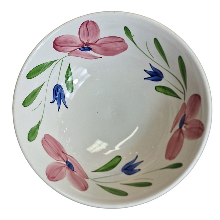 Taça decorativa floral – La Primula S.R.L, Itália – 25cms