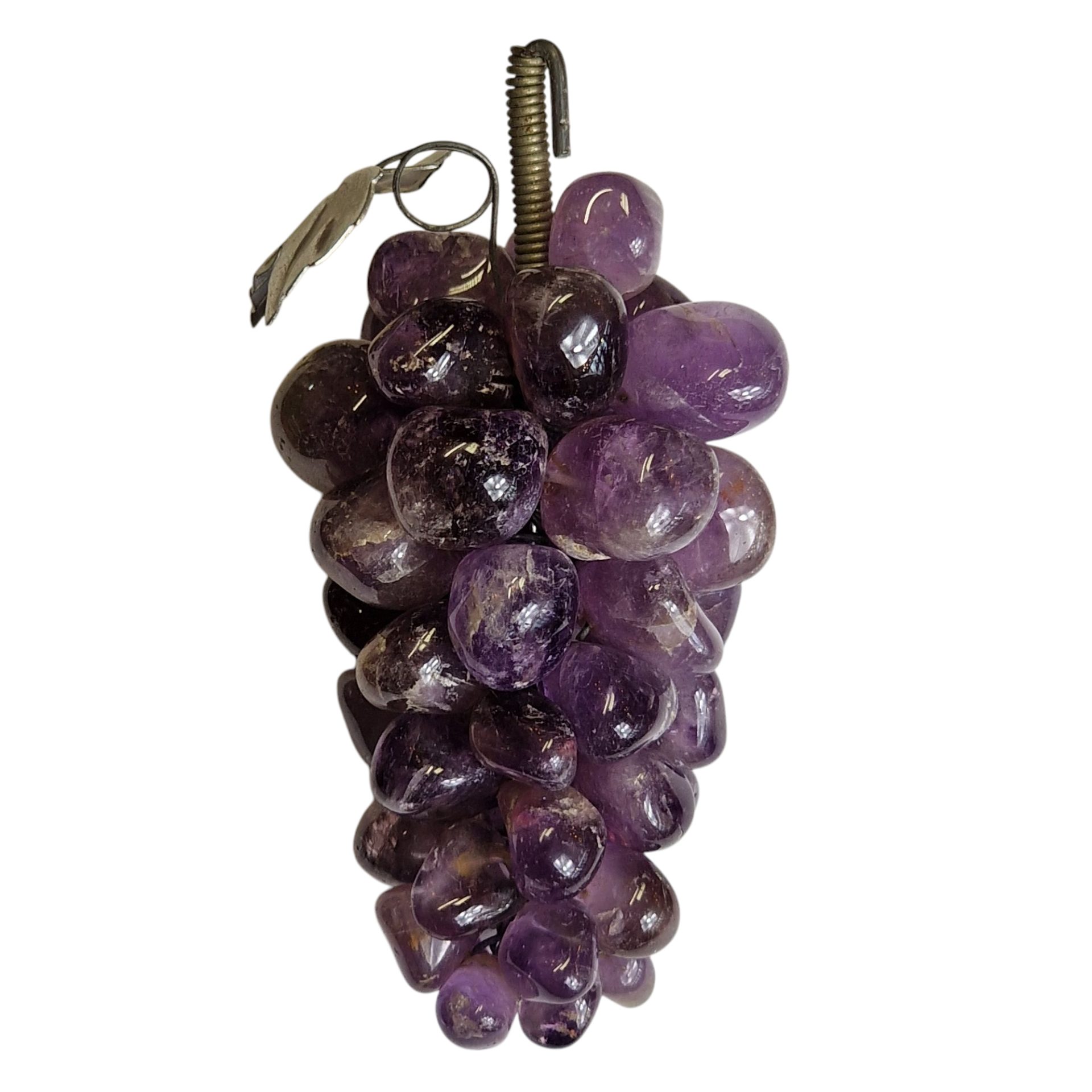 Cacho de uvas em ametista