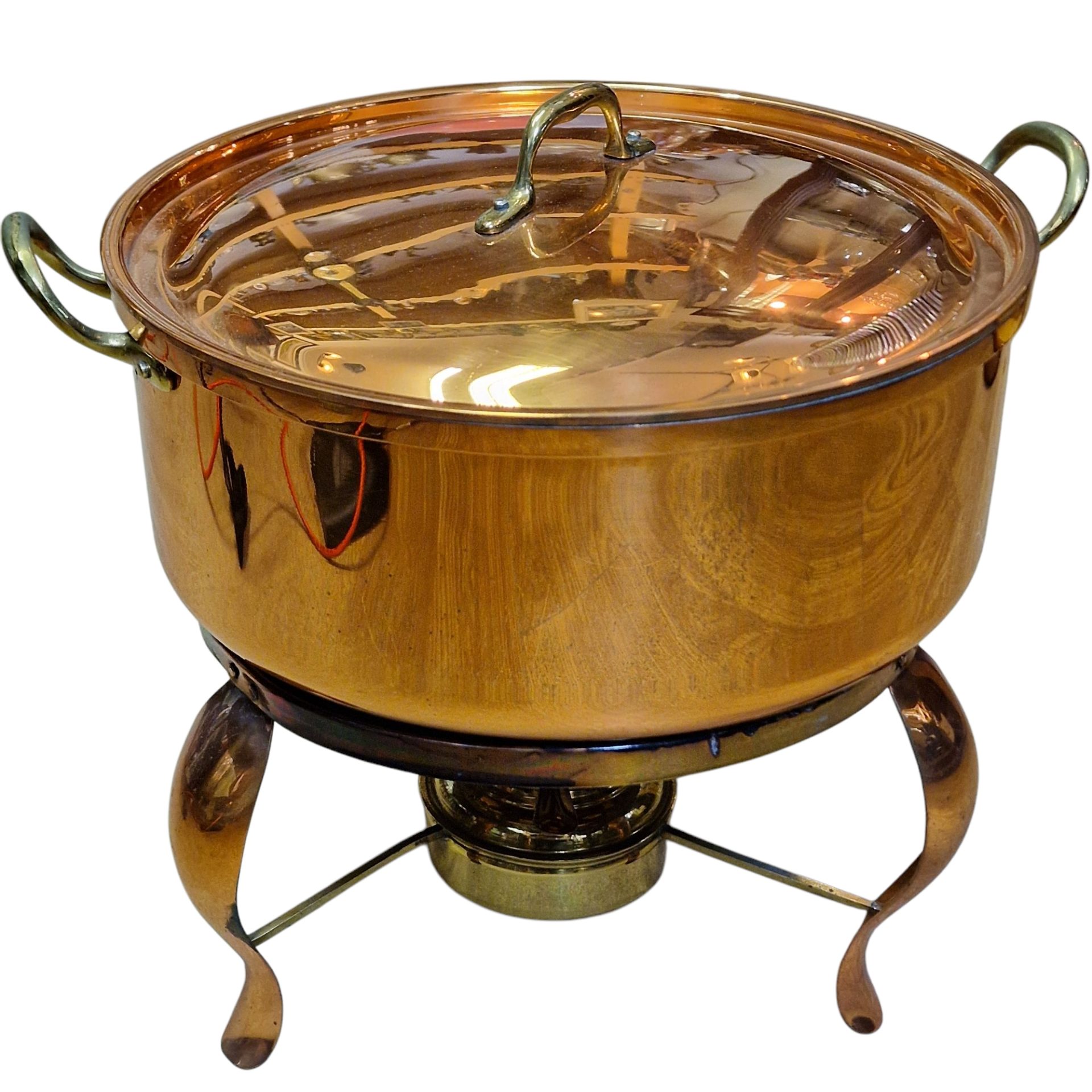 Rechaud com Tacho em Cobre – Tagus (Portugal)