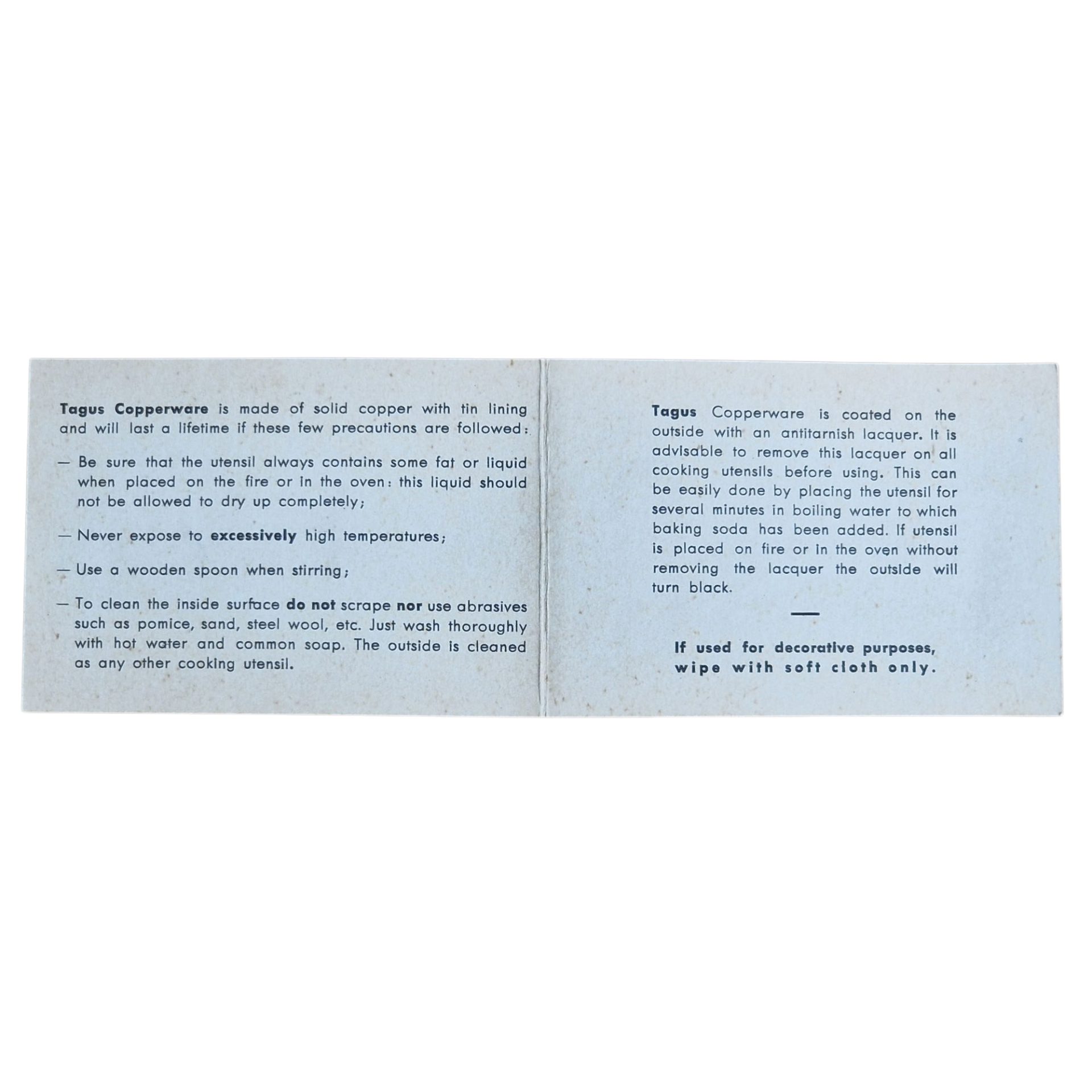 Rechaud com Tacho em Cobre – Tagus (Portugal)