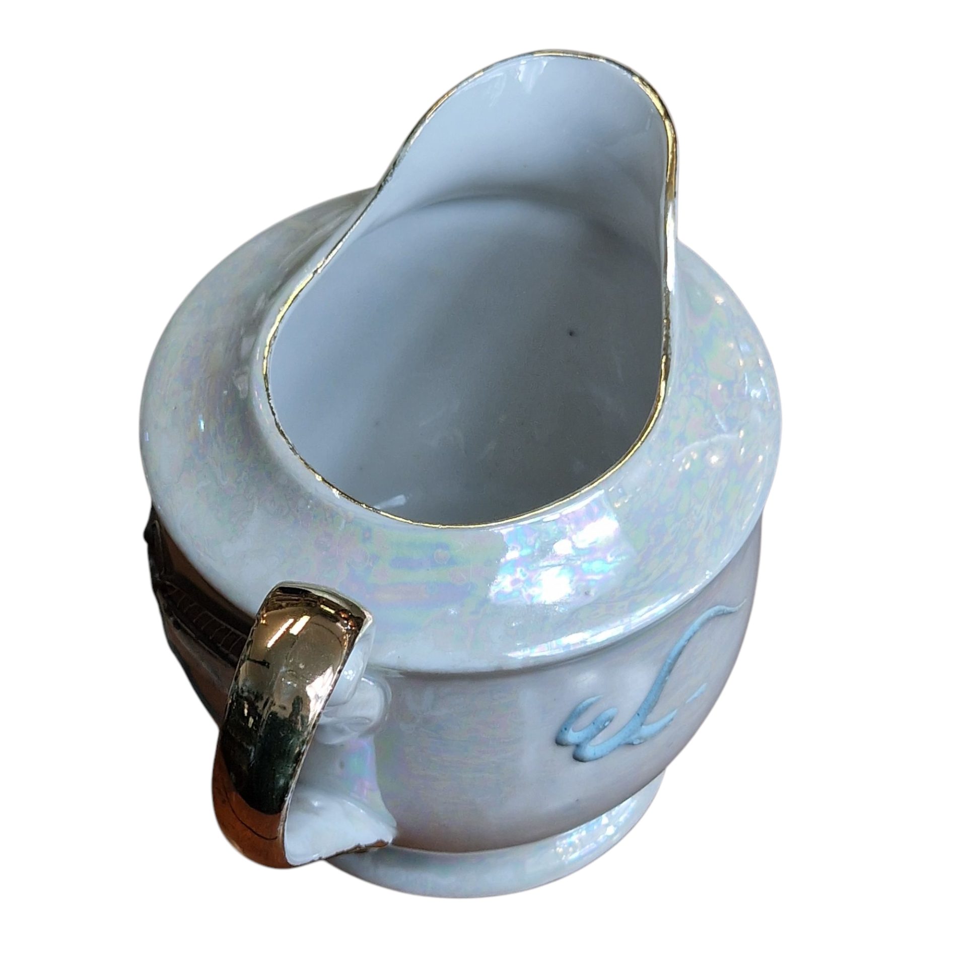 Conjunto japonês de chá com motivo de dragão e gueixa em lithophane– Maruku China