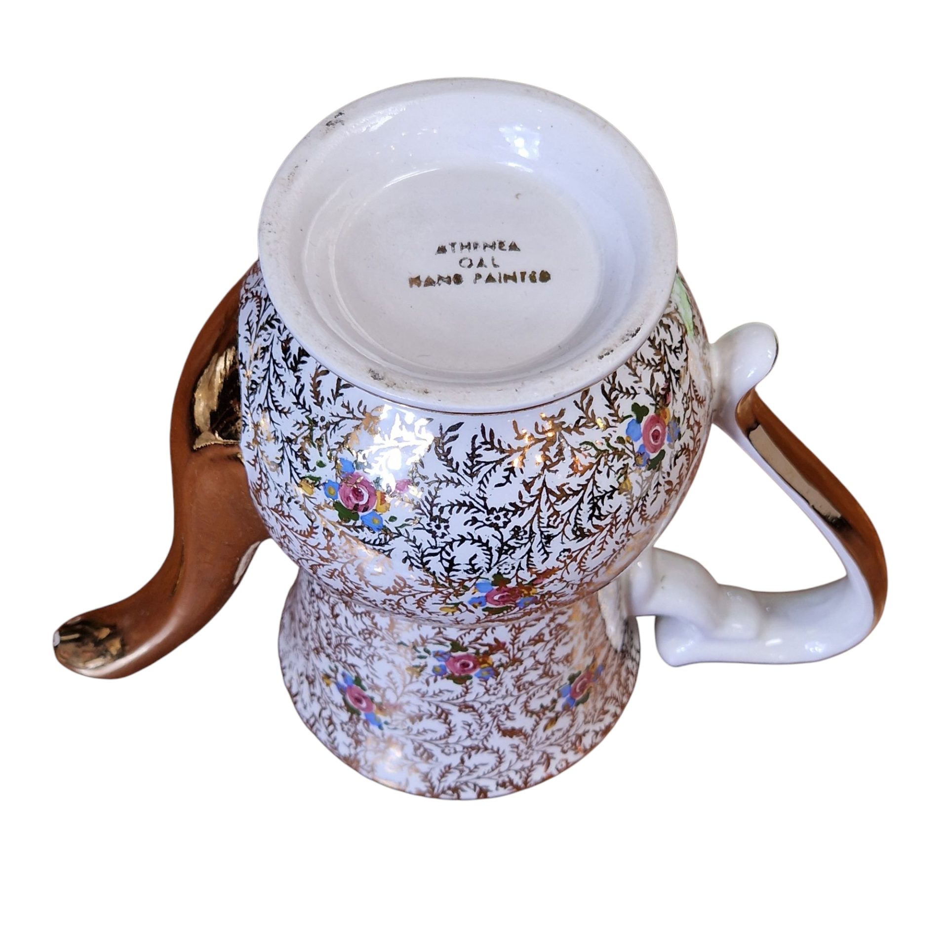 Serviço de Chá Athenea OAL - Pintado à Mão (Conjunto de 10 Peças)