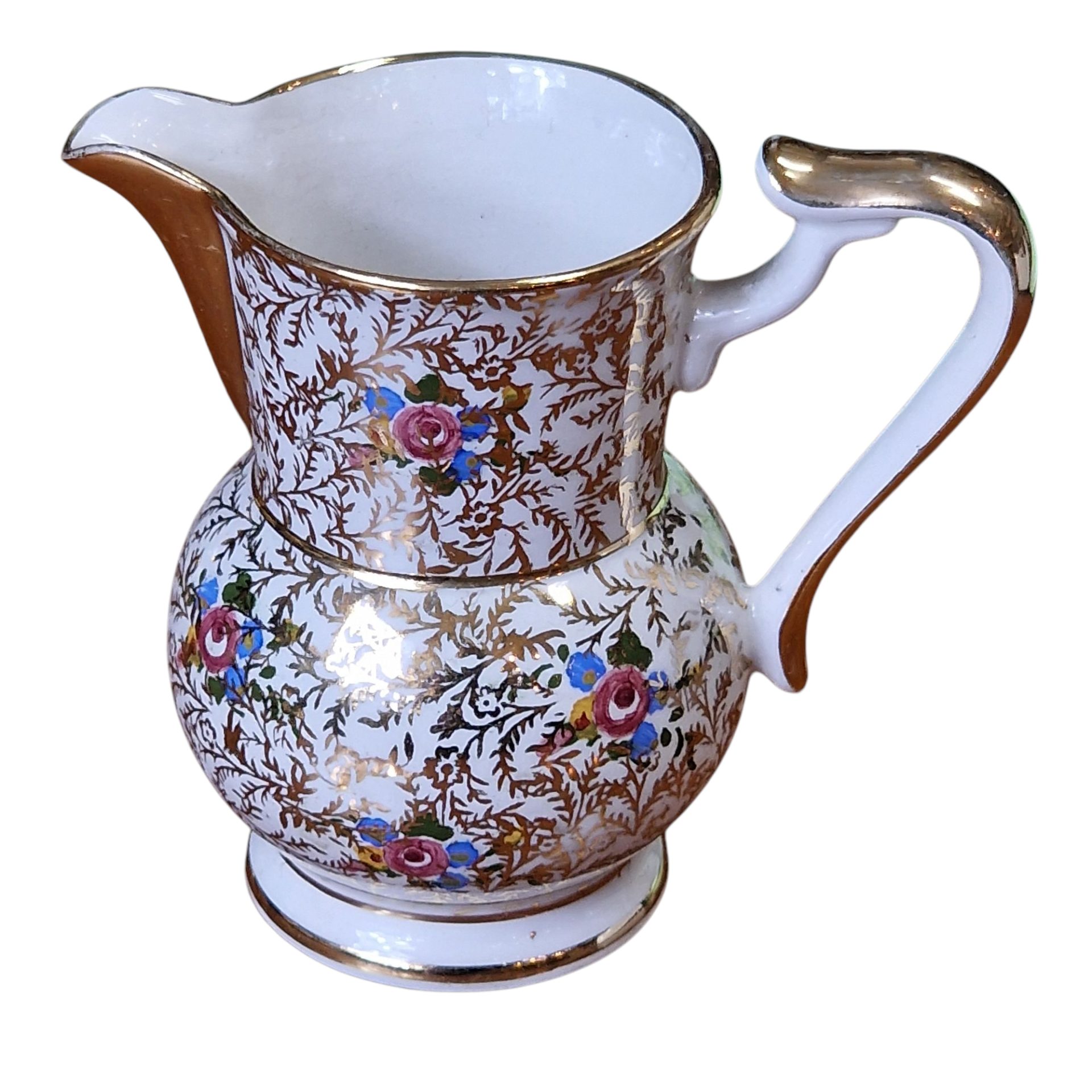 Serviço de Chá Athenea OAL - Pintado à Mão (Conjunto de 10 Peças)