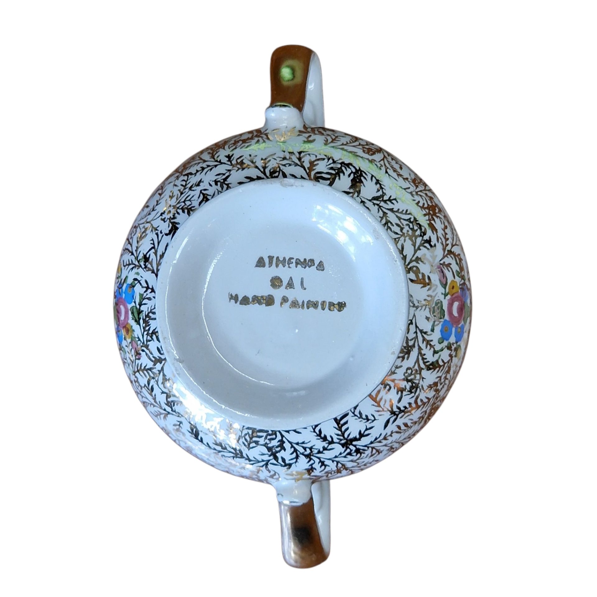 Serviço de Chá Athenea OAL - Pintado à Mão (Conjunto de 10 Peças)