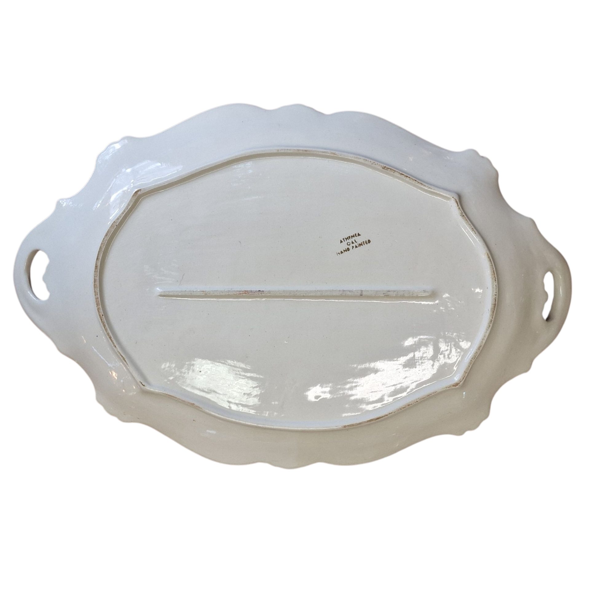 Serviço de Chá Athenea OAL - Pintado à Mão (Conjunto de 10 Peças)