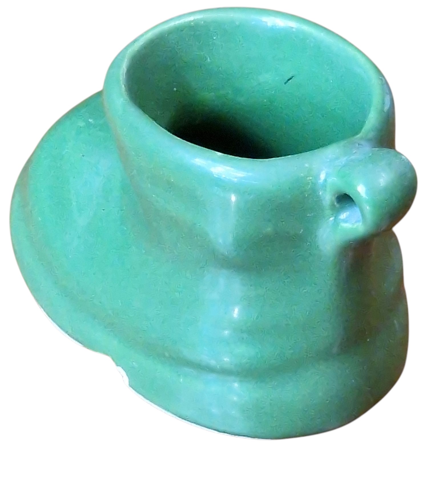 Caneca decorativa em forma de bota – Cerâmica de Alcobaça