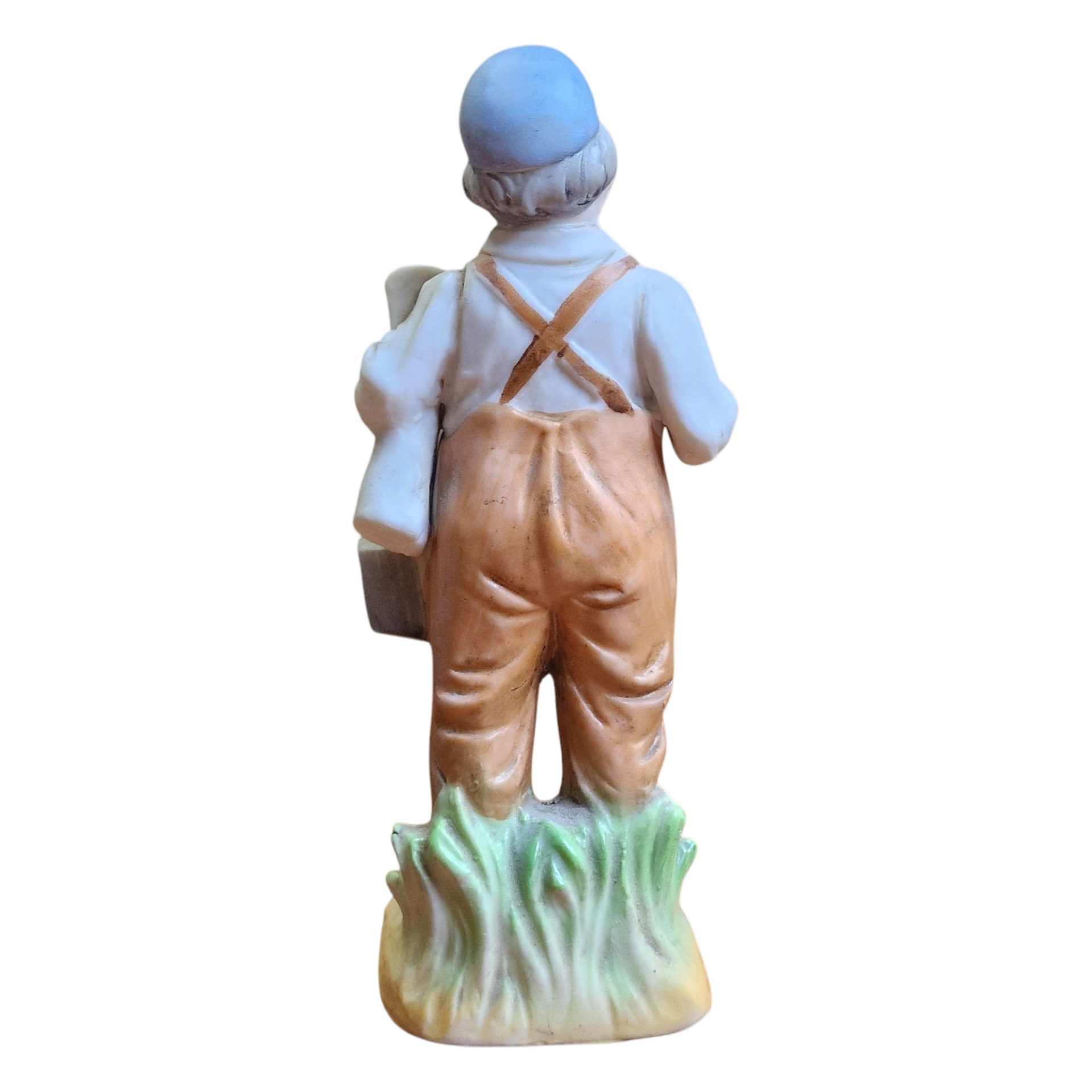 Estatueta de pintor em cerâmica – Japão