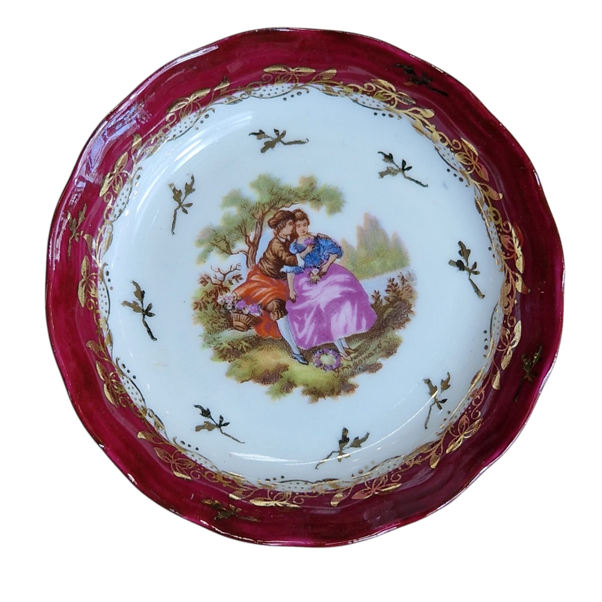Pires Decorativo Goudeville – Porcelana de Limoges, França