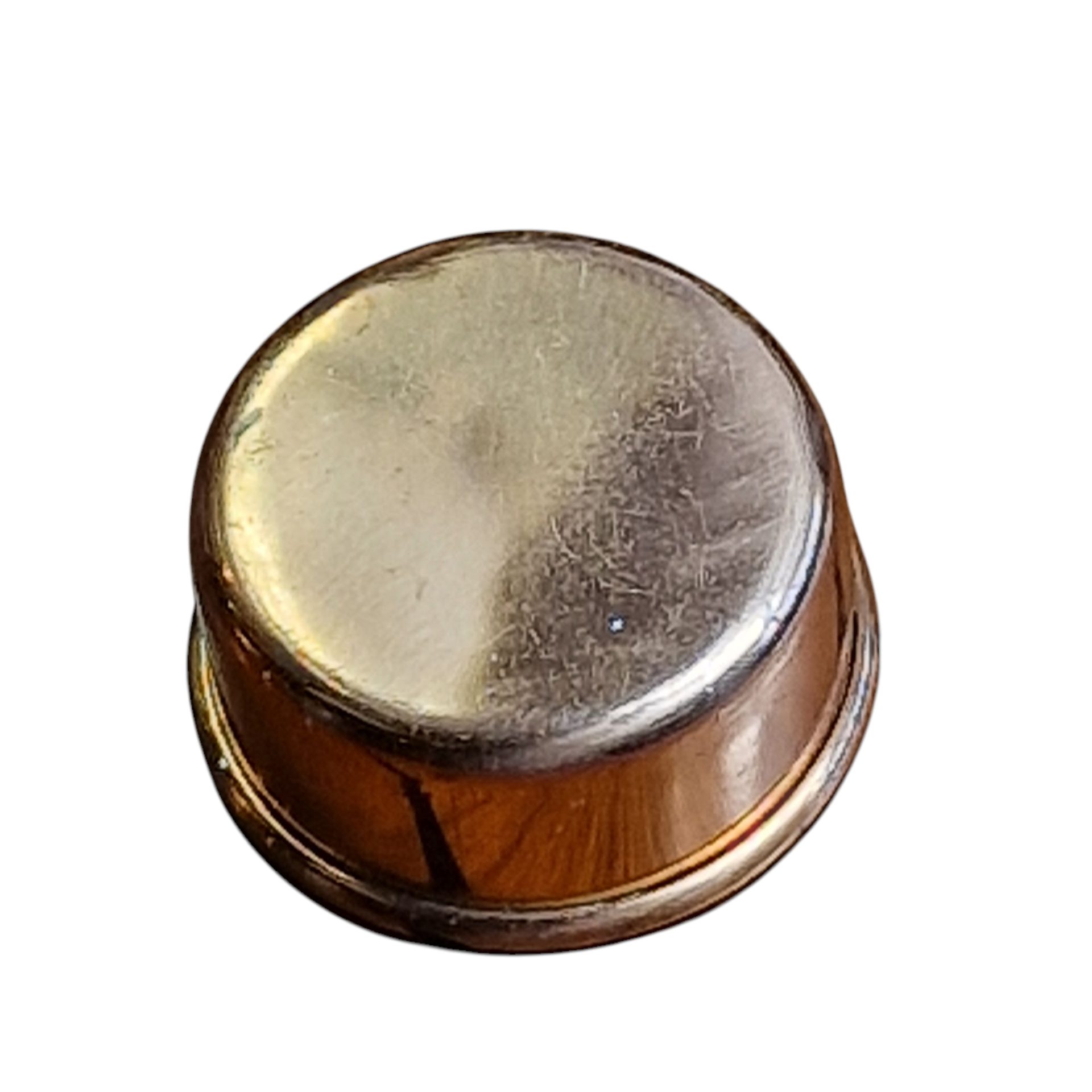 Réchaud em cobre com panela e pega longa – fabrico português