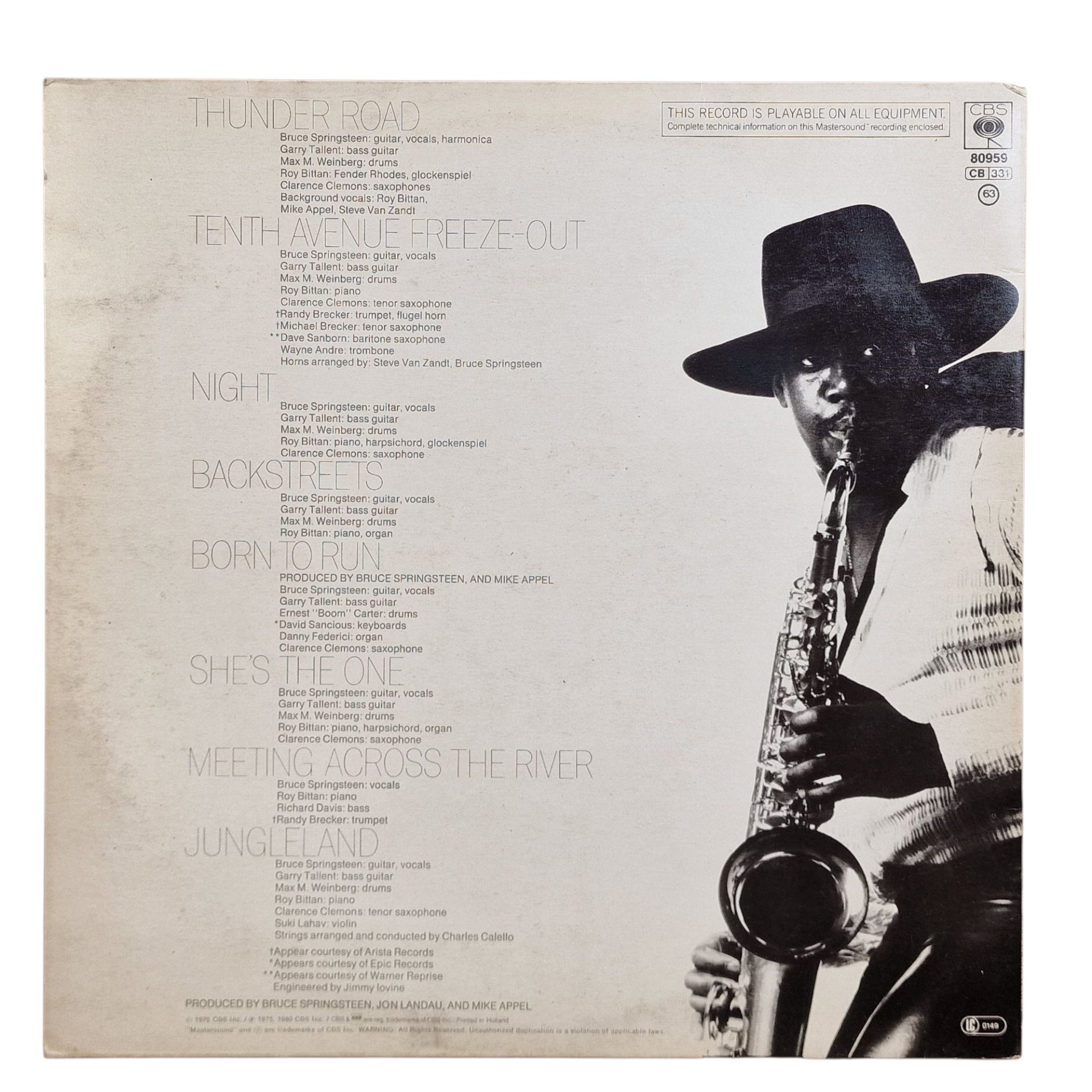 Bruce Springsteen - Born To Run (1975)