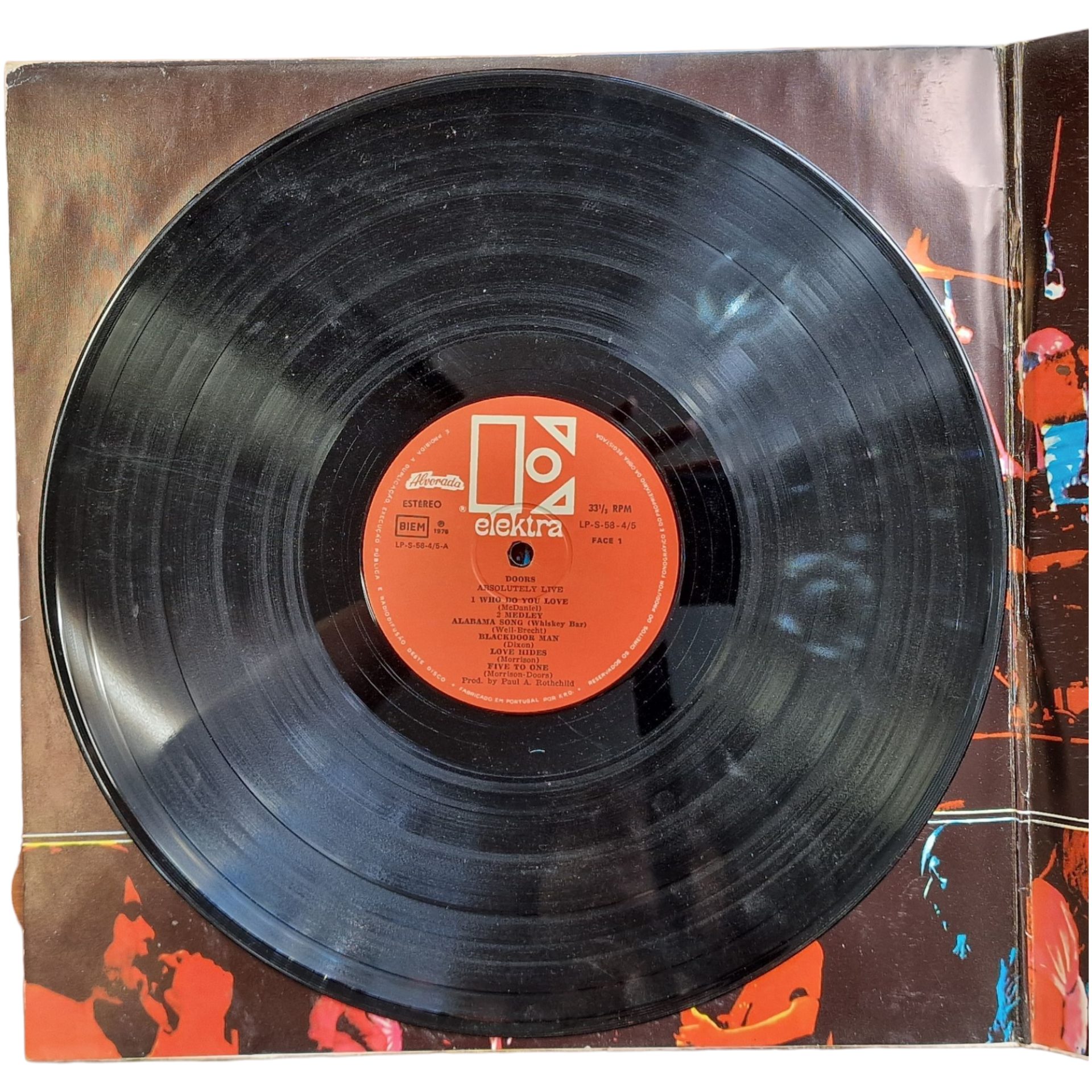 The Doors - Absolutely Live (1976) Vinil Duplo