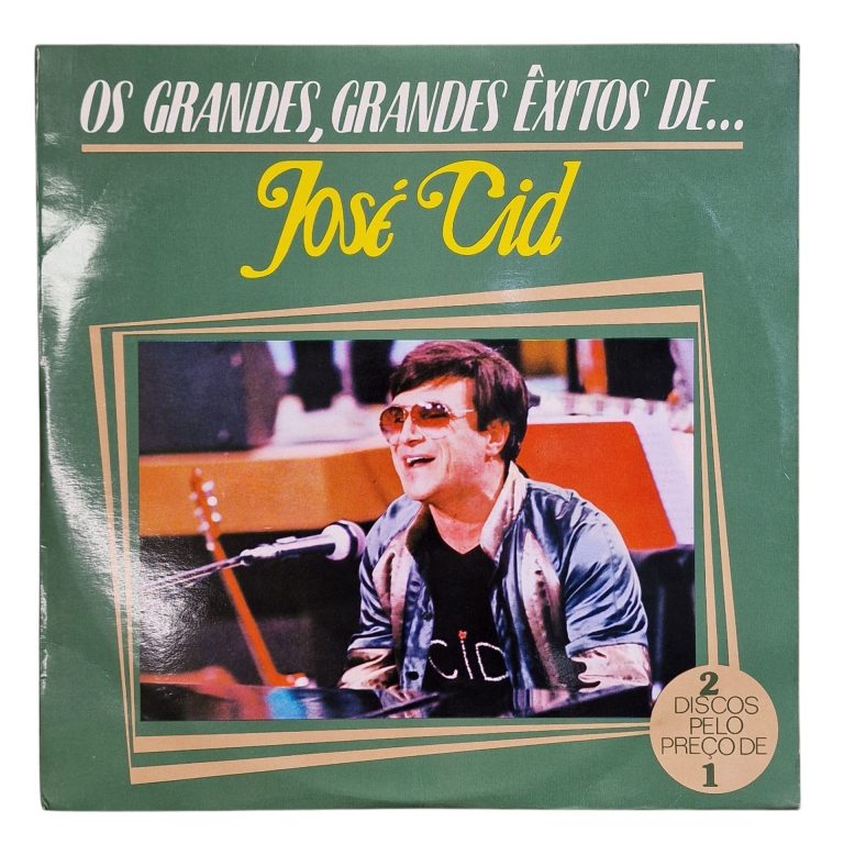 José Cid – Os Grandes, Grandes êxitos de José Cid (1980) Duplo Vinil