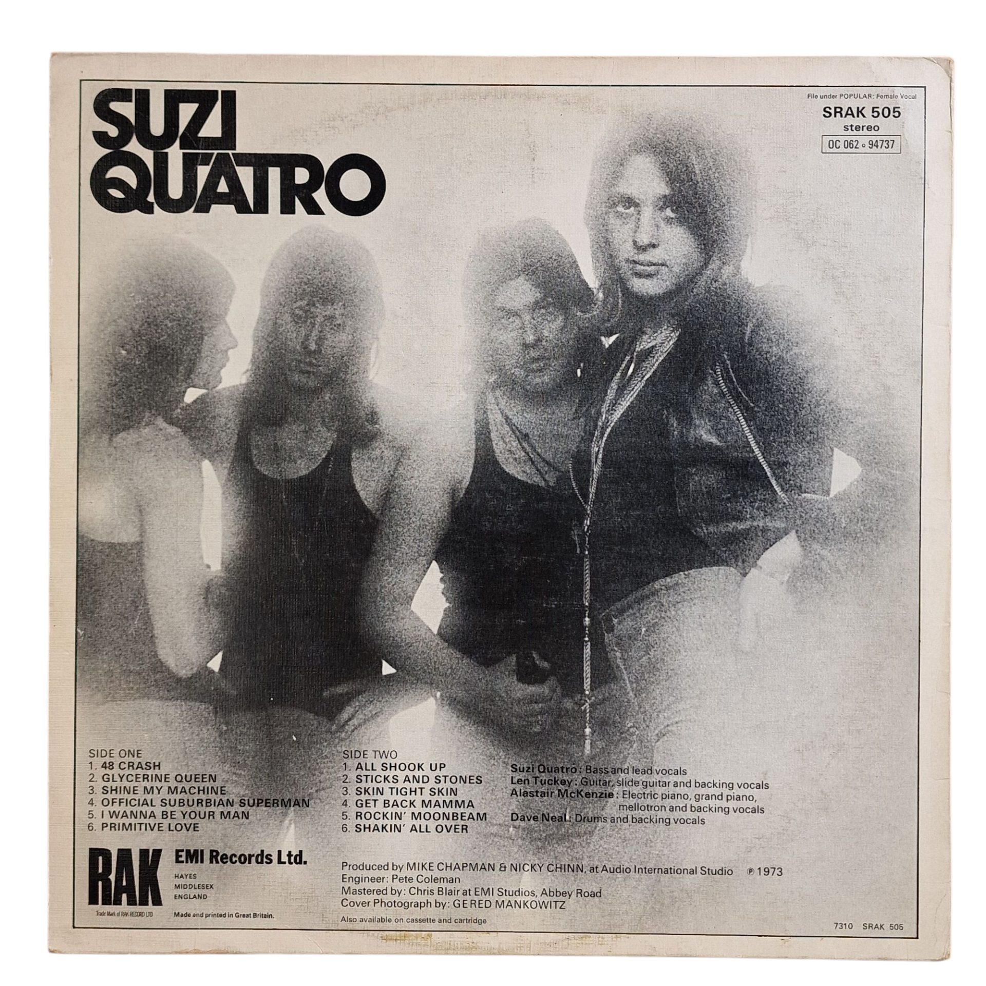 Suzy Quatro - Suzy Quatro (1973)