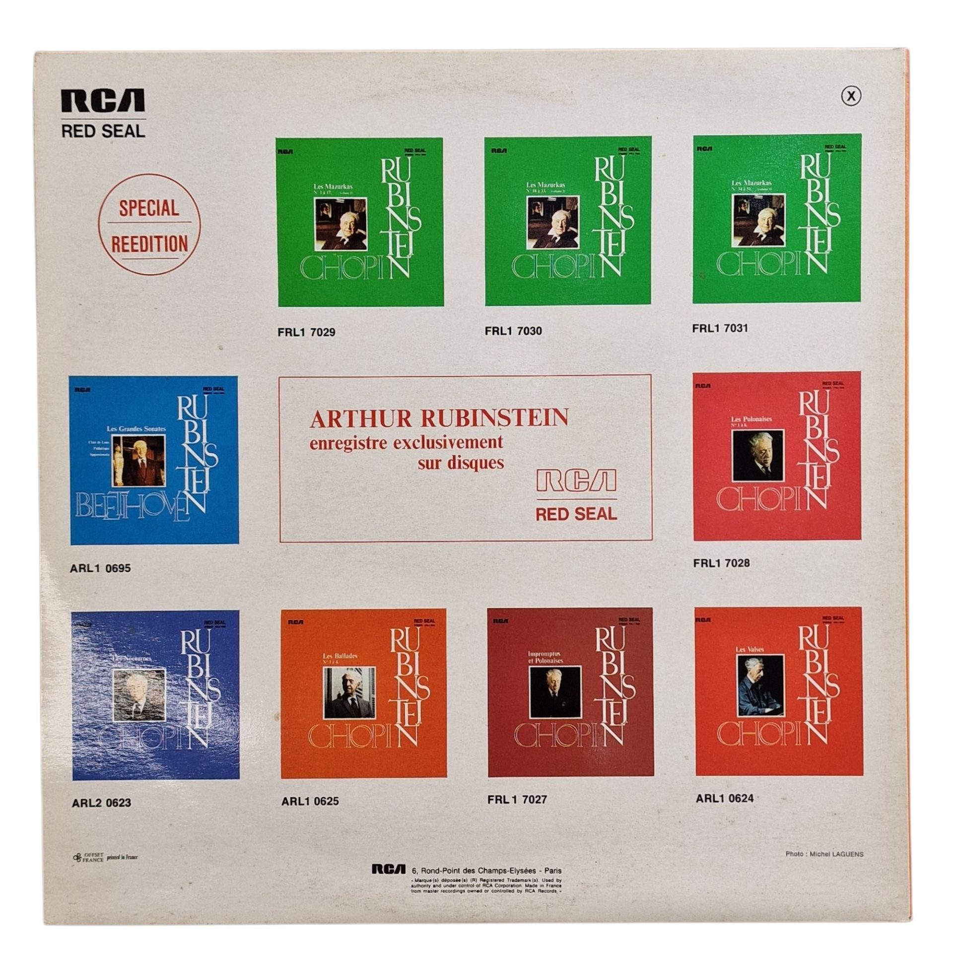 Chopin - Rubinstein - Impromptus et Polonaises (1974)