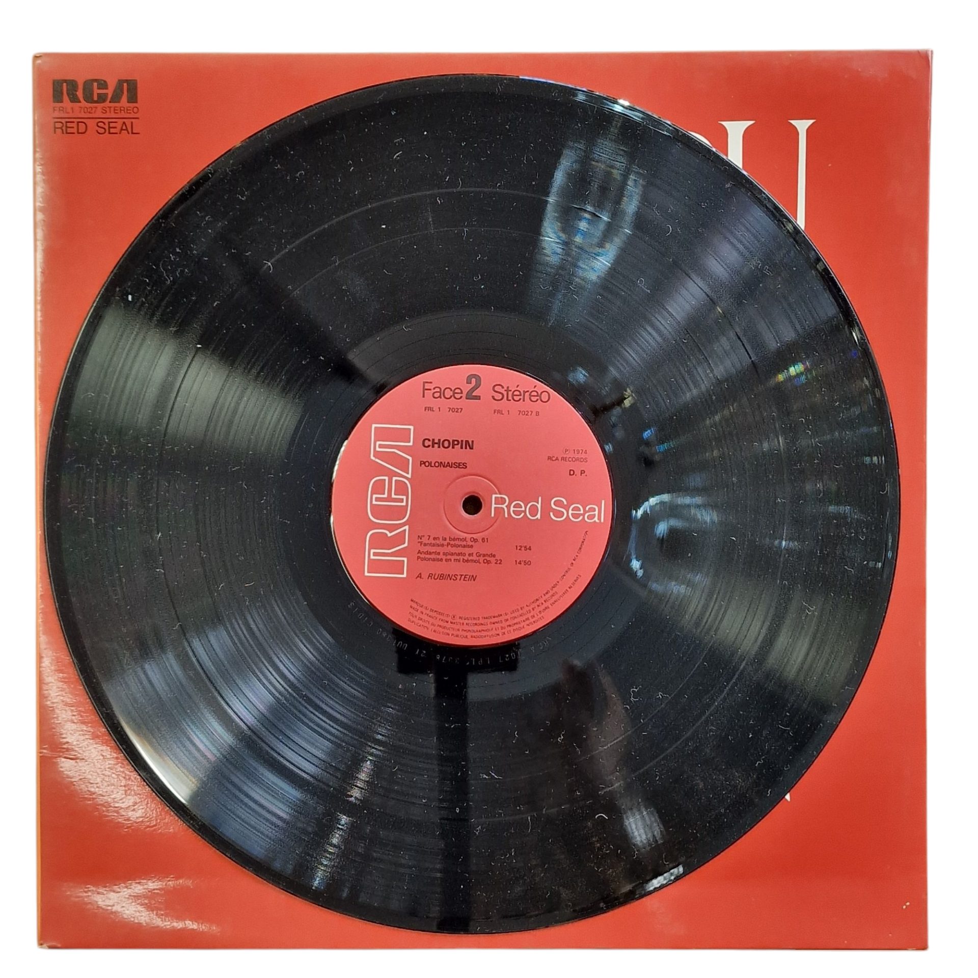 Chopin - Rubinstein - Impromptus et Polonaises (1974)