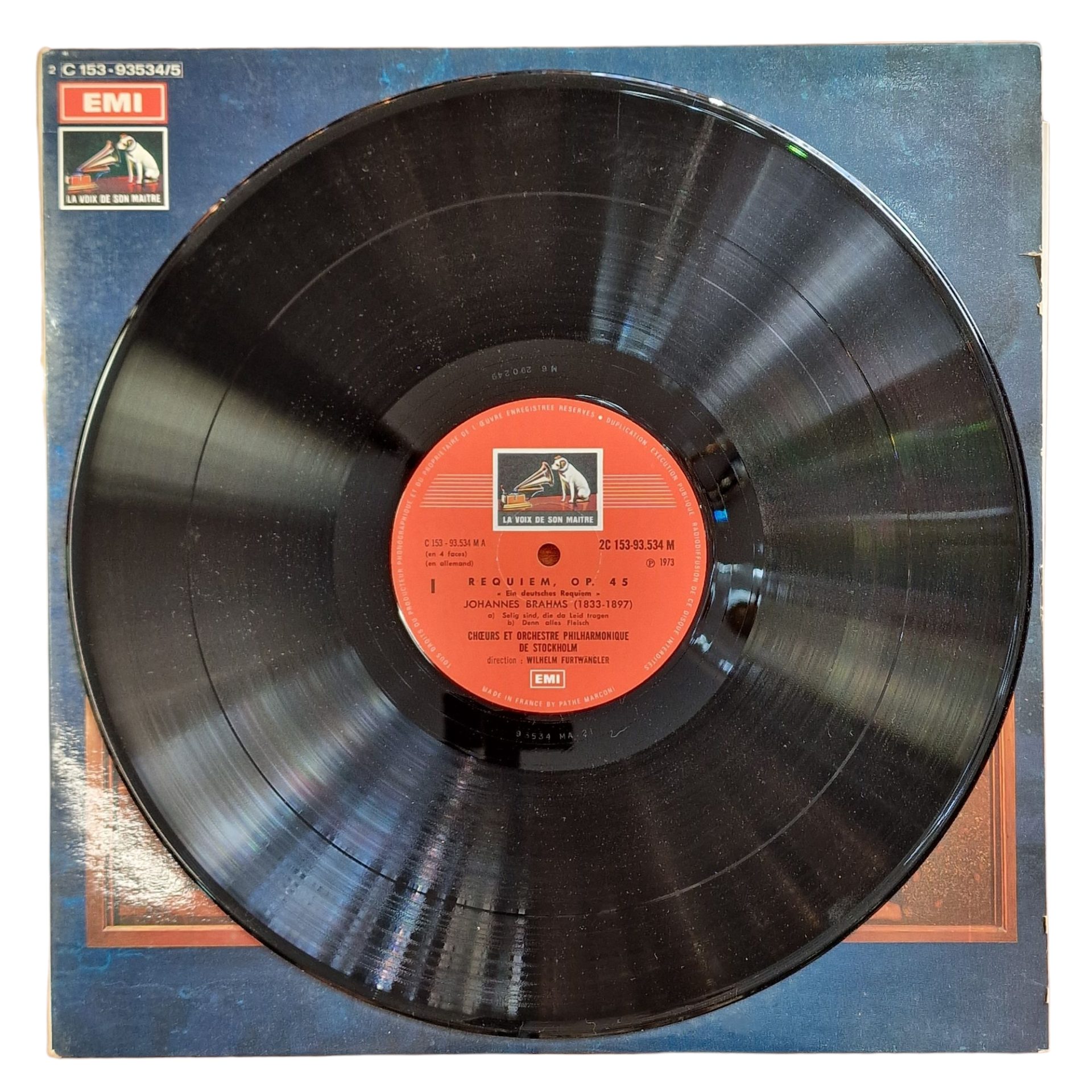 Brahms - Furtwängler - Ein Deutsches Requiem (1973) Duplo Vinil