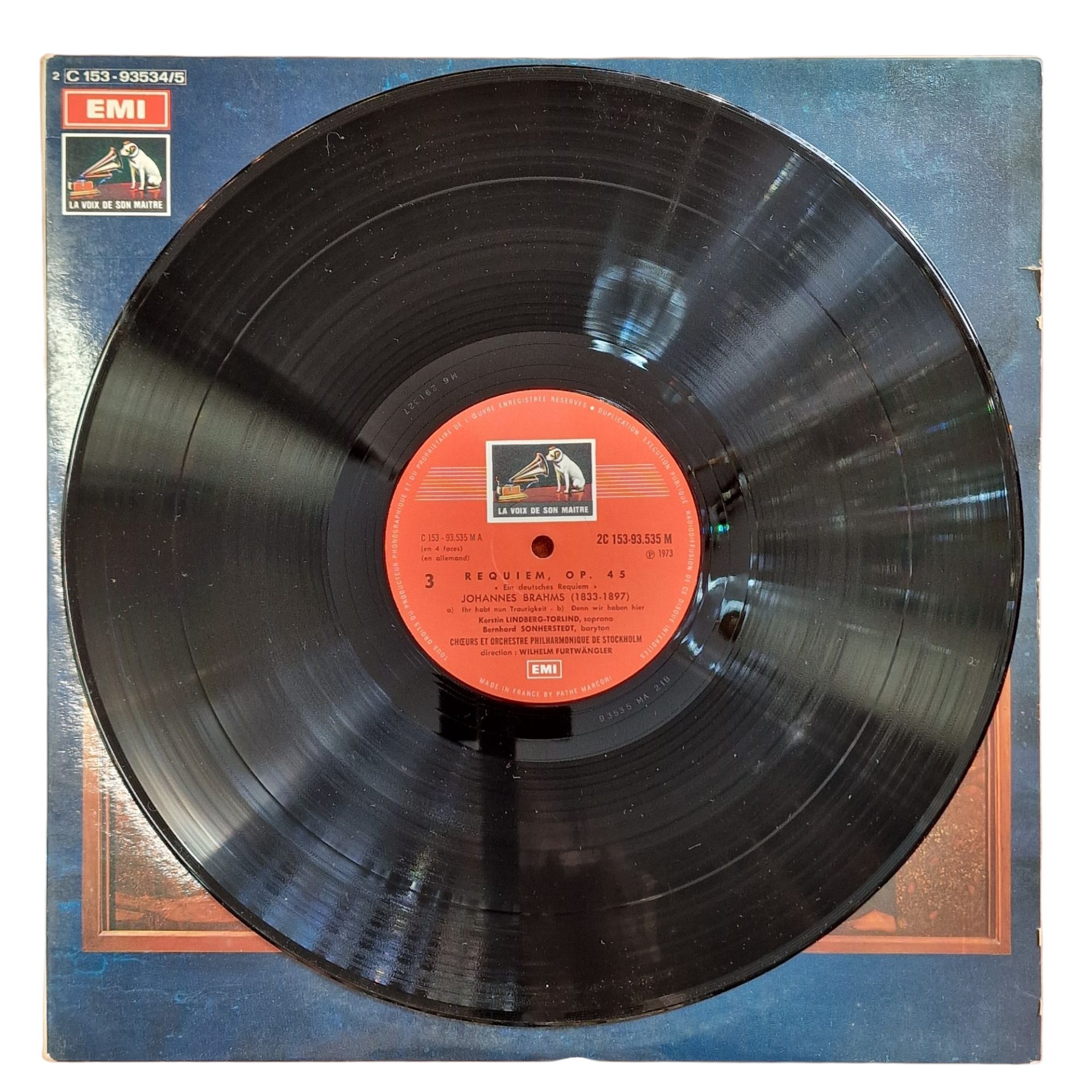 Brahms - Furtwängler - Ein Deutsches Requiem (1973) Duplo Vinil