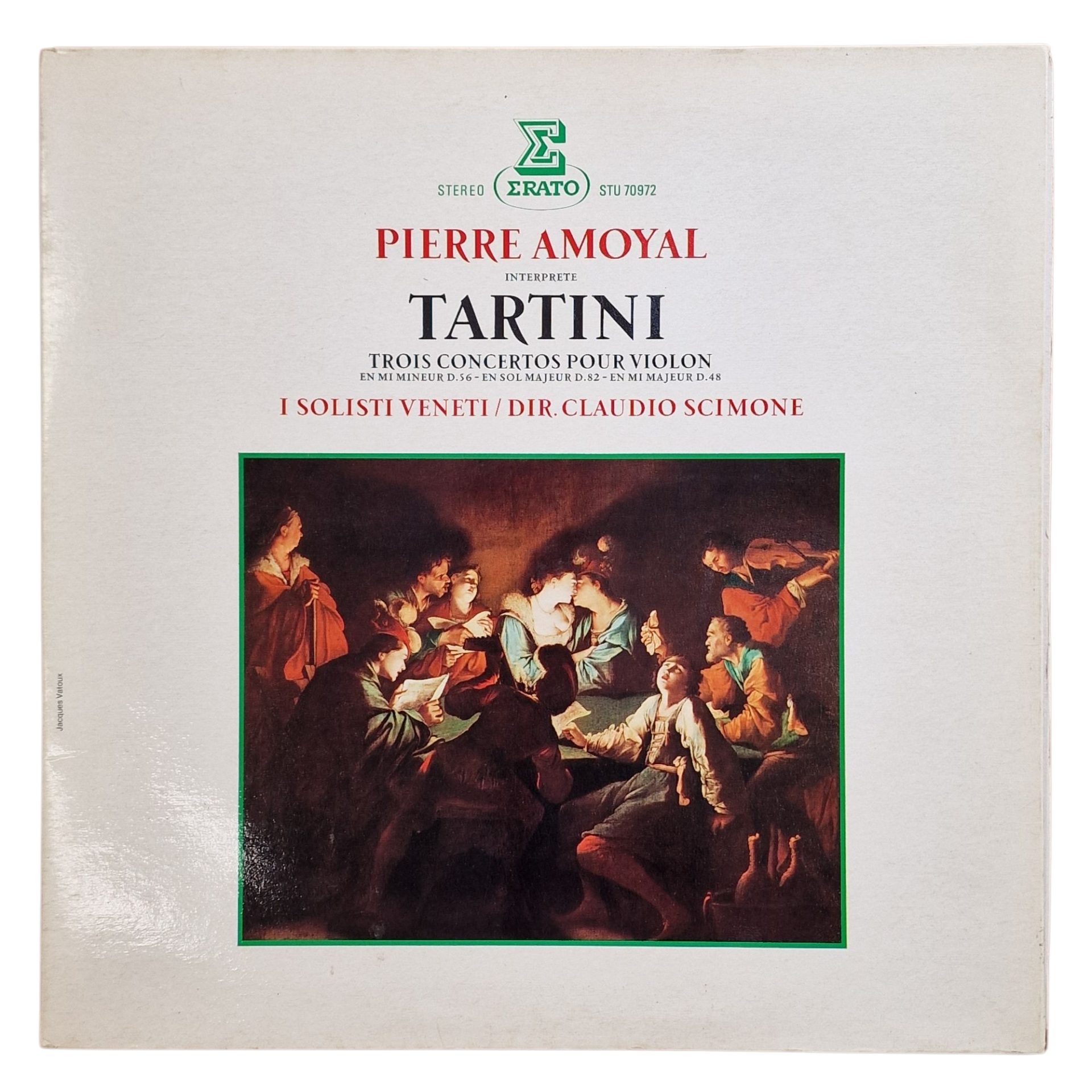Tartini - Amoyal - Trois Concertos Pour Violons (1976)