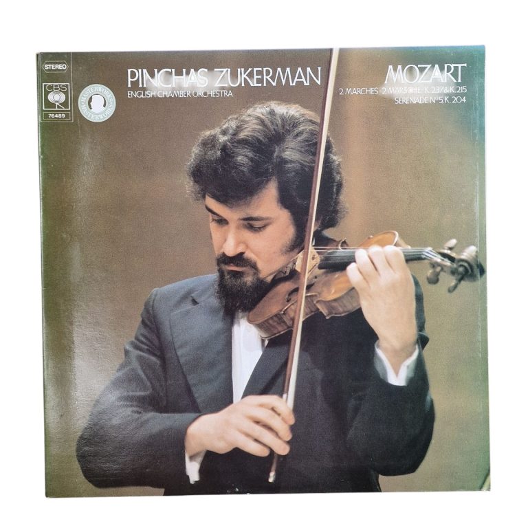 Mozart – Zukerman – English Chamber Orchestra – 2 Marches : K.237 & K.215 – Serenade N°5 K.204 (1976)