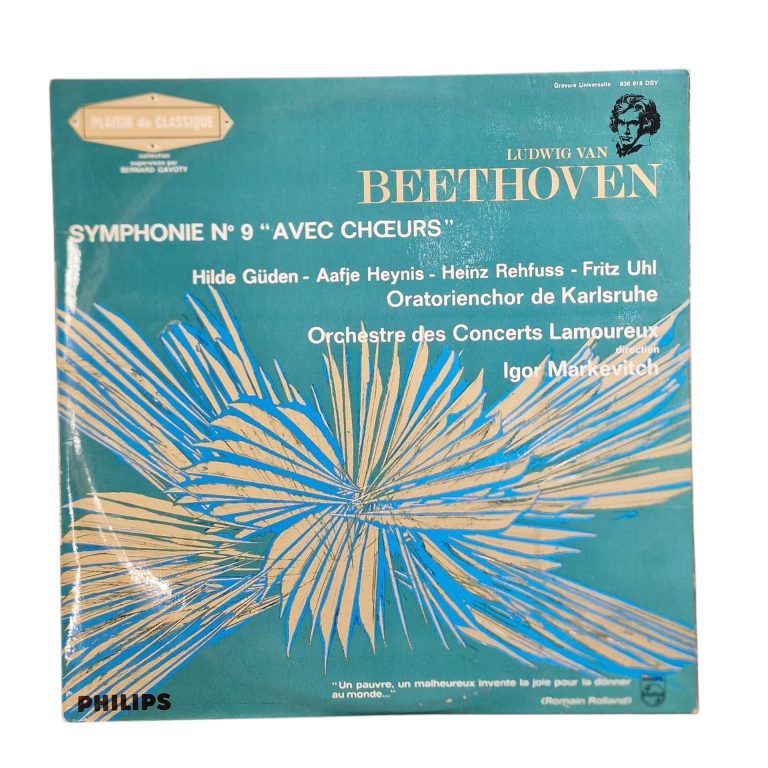Beethoven – Symphonie Nº9 en ré mineur, Op. 125, Avec Choeurs (1972)