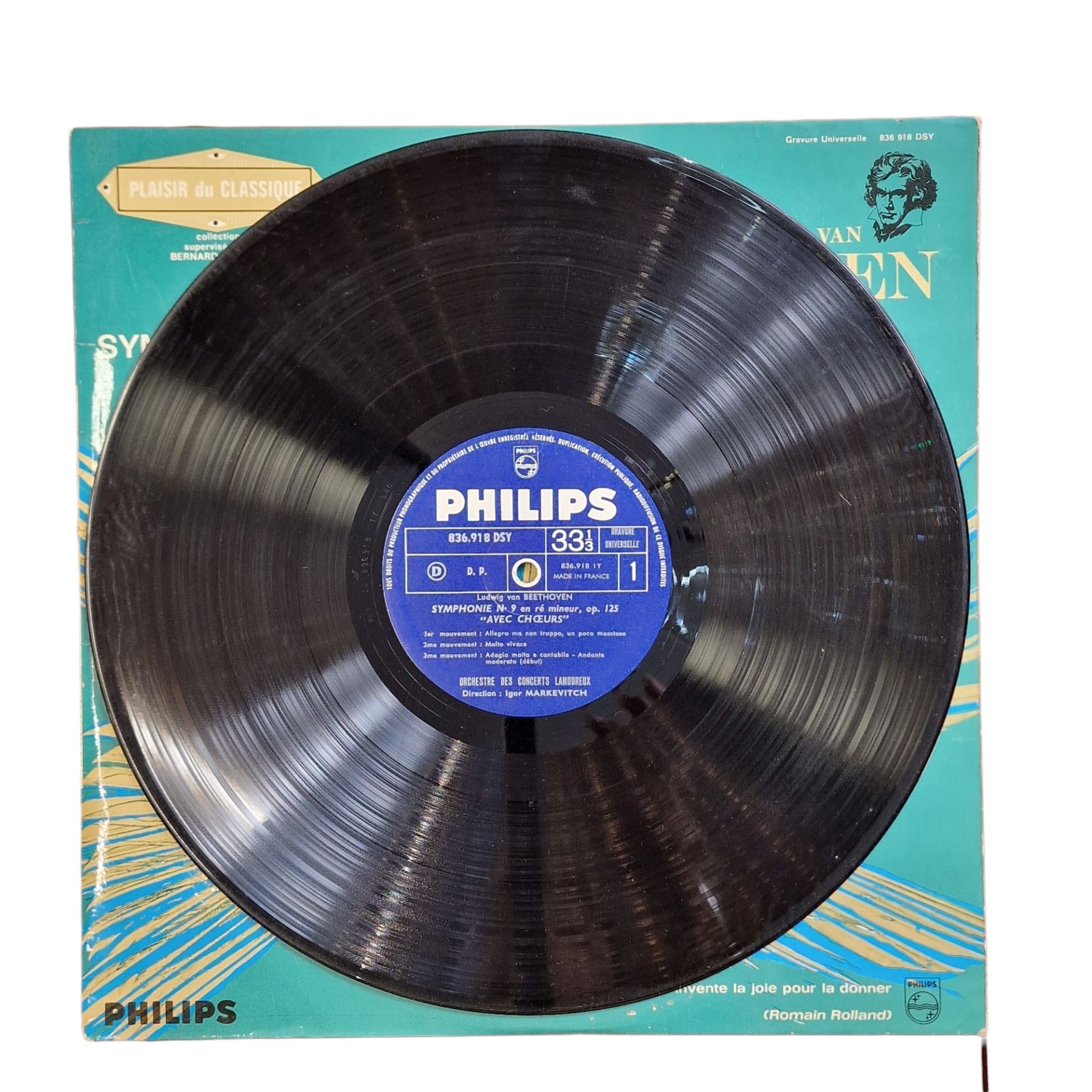 Beethoven - Symphonie Nº9 en ré mineur, Op. 125, Avec Choeurs (1972)