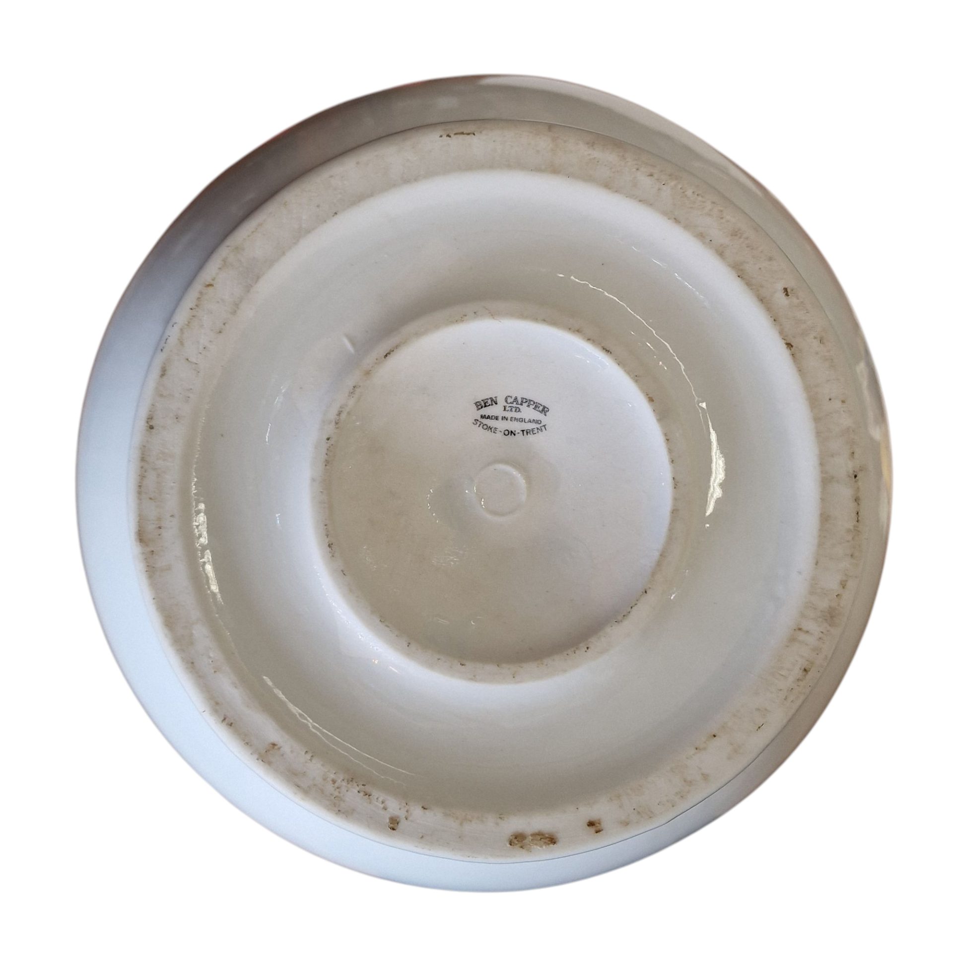 Jarra decorativa Ben Capper com cenas orientais – porcelana inglesa pintada à mão