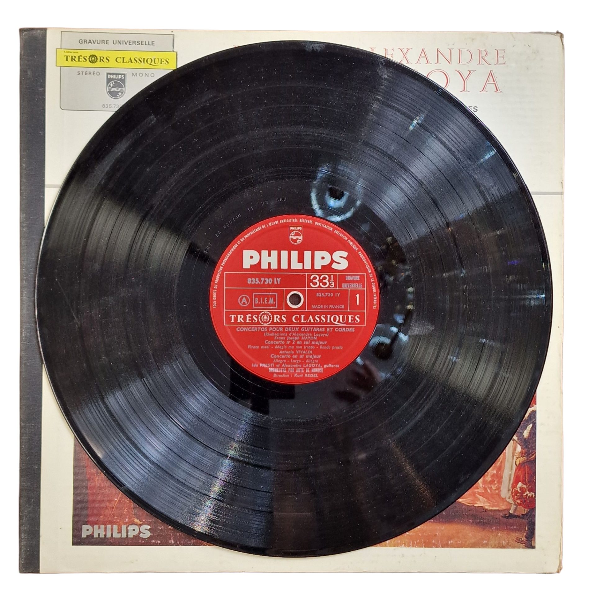 Presti - Lagoya - Orchestre Pro Arte de Munich- Concertos pour deux guitares et orchestre à cordes (1964)